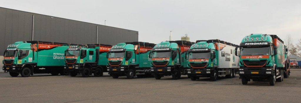 Dakar2017 Iveco service Trucks 2